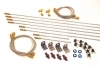 Longacre 45216 Complete Brake Line Kit - #4 AN For Entire Car