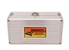 Longacre 50512 Foam Lined Hard Case - Silver 8.25" x 4" x 3.25"