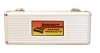 Longacre 50516 Foam Lined Hard Case - Silver 9.25" x 3.25" x 1.25"